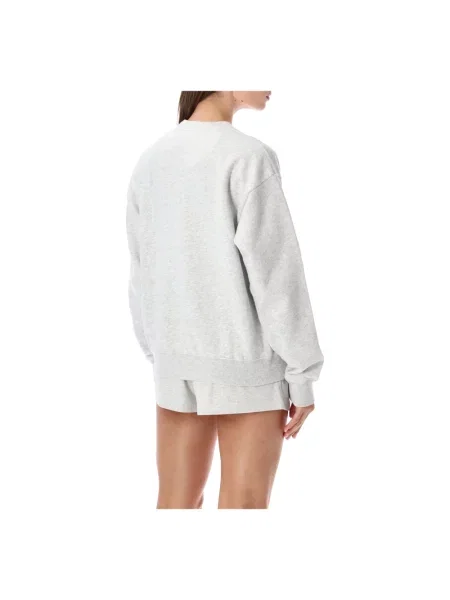 Bluza nierozpinana Sporty And Rich z okrągłym dekoltem szara