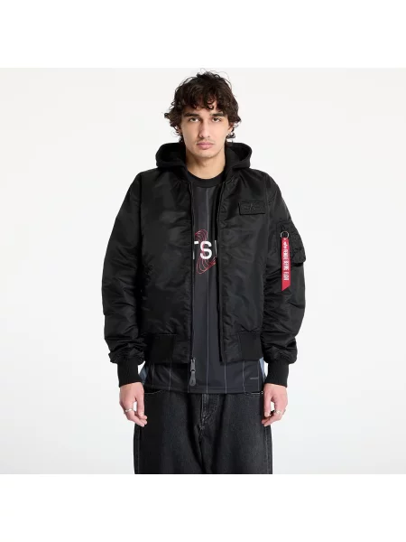 Jachetă Alpha Industries MA 1 ZH Back Print Black XL negru