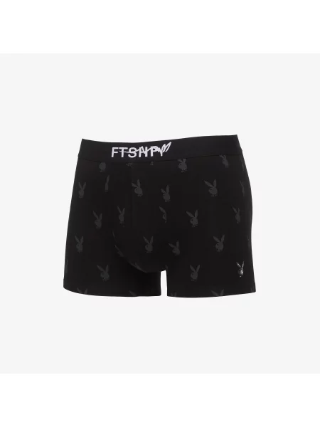 Boxeri Playboy x FTSHP Underwear Boxers 3 Pack Black XL negru