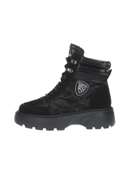 Botine Blauer din piele negru