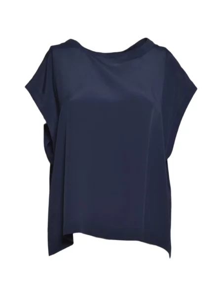 Top Momoni albastru