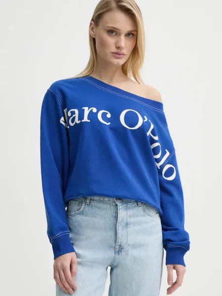 Marc O'Polo hanorac de femei cu imprimeu albastru