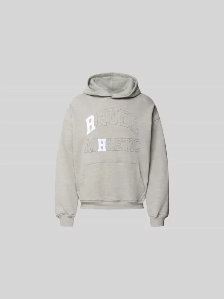 Bluza z kapturem o kroju oversized z wyhaftowanym logo Rhude