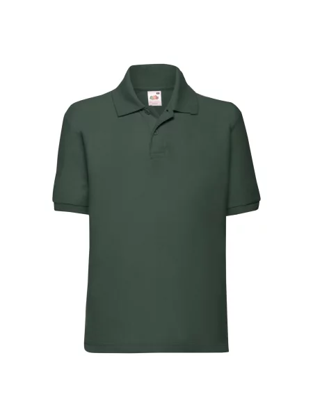 Tricou polo copii Fruit Of The Loom