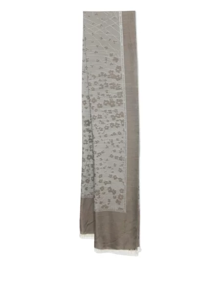 Fular Gianfranco Ferre cu model floral din jacard