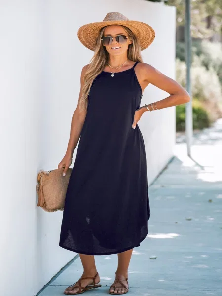 Сукня міді Cupshe синій