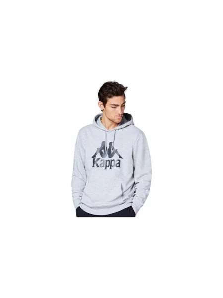 Majica Kappa s kapuljačom siva