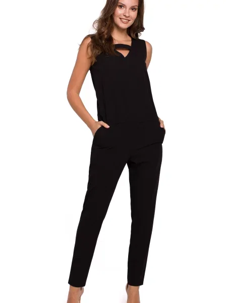 Salopetă Makover negru