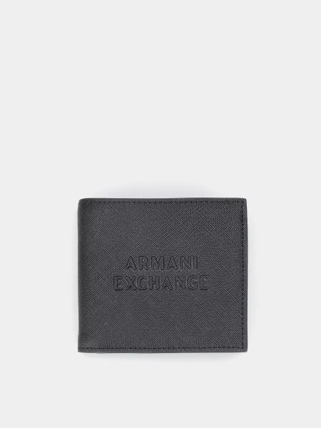 Armani Exchange Гаманець Поліуретан/поліестер чорний