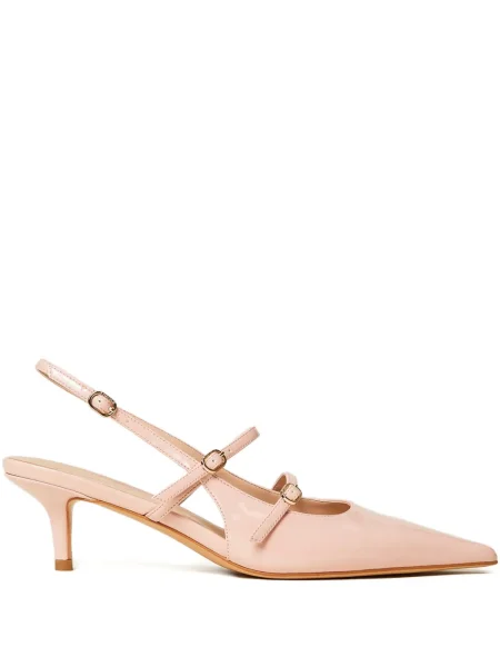 Pantofi cu toc Twinset slingback roz