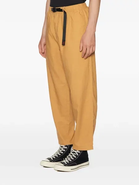 Pantaloni Gramicci conici galben