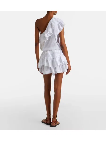 Rochie Marant Etoile cu broderie alb