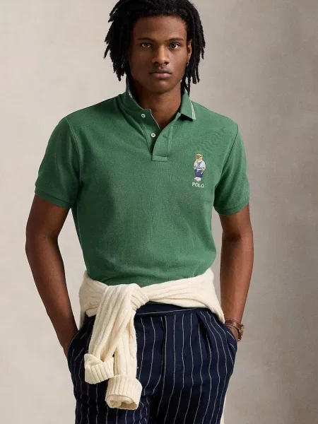 POLO RALPH LAUREN Polo | Custom slim fit verde