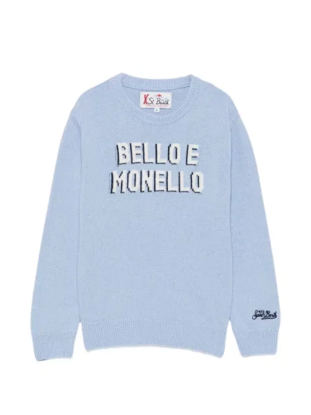 Sweter dziecięcy Mc2 Saint Barth niebieski
