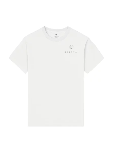 MOROTAI Tričko REFLECTIVE offwhite