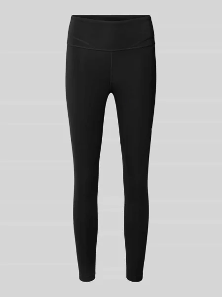 Legginsy sportowe z detalem z logo Puma czarne