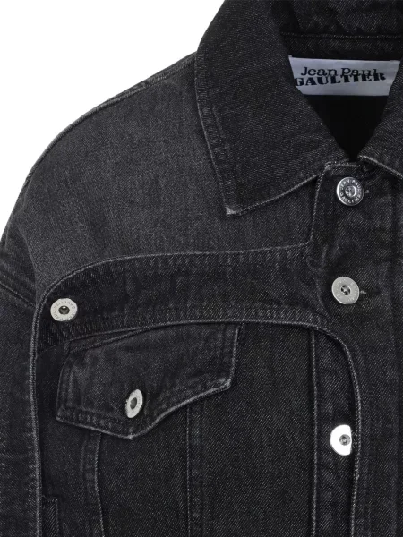 Geacă de blugi Jean Paul Gaultier negru