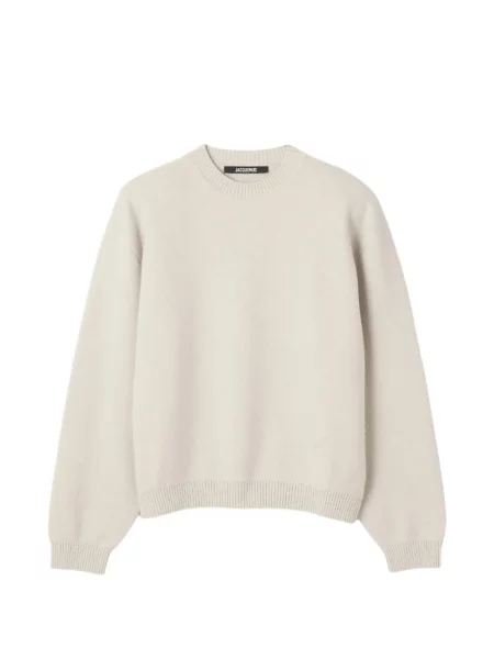 Pulover Jacquemus cu decolteu rotund