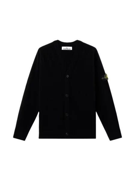 Sweter Stone Island z kamieniami czarny
