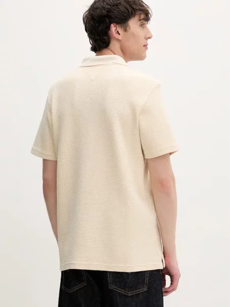 Tommy Jeans polo beżowa