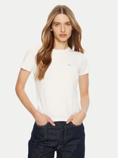 Guess Jeans Tricou alb