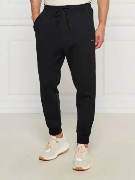 BOSS GREEN Pantaloni de trening Hadiko negru