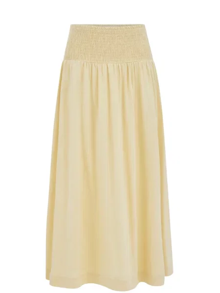 WE Fashion Fustă deschis galben