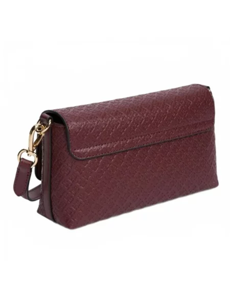 Tommy Hilfiger torebka crossbody z imitacji skóry czerwona