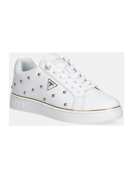 Sneakersy Guess skórzane białe