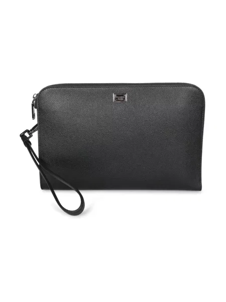 Torba Dolce And Gabbana skórzana czarna