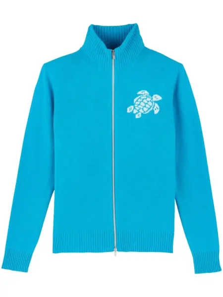 Vlněný svetr Vilebrequin modrý