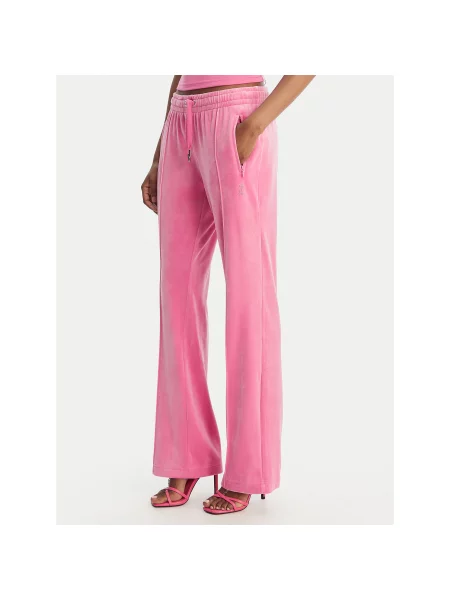 Juicy Couture Спортивні штани Tina Straight Leg рожевий