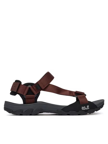 Σανδάλια Jack Wolfskin Ridge Σκούρο καφέ