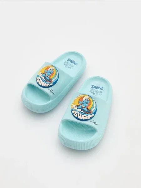 Тапочки Reserved голубые