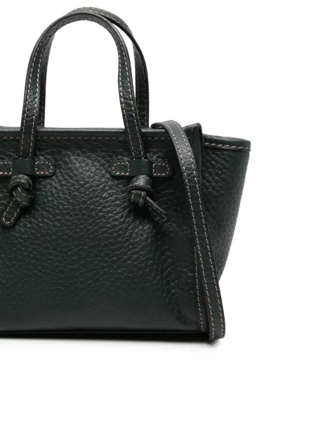 Geantă shopper Gianni Chiarini din piele verde