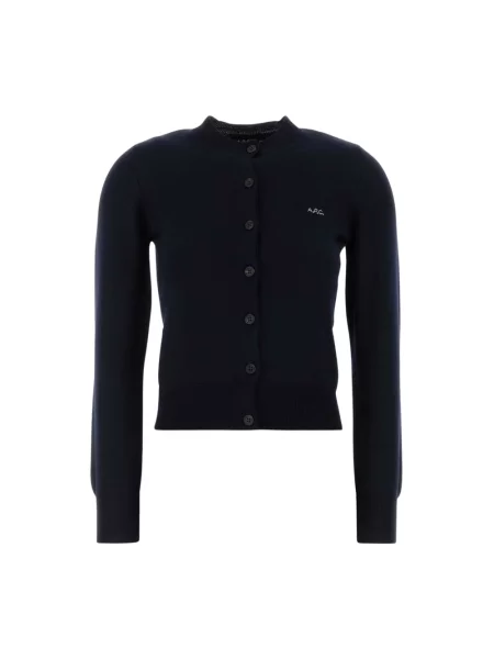 Kardigan A.p.c. niebieski