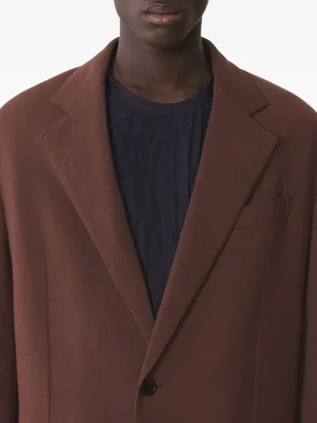 Sacou Lanvin de lână maro