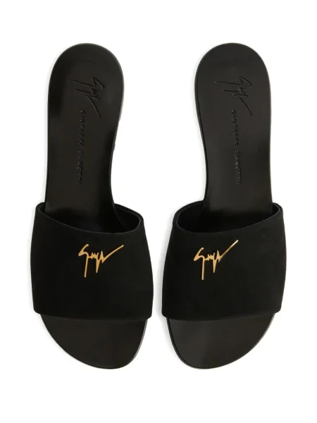 Papuci tip mules Giuseppe Zanotti negru