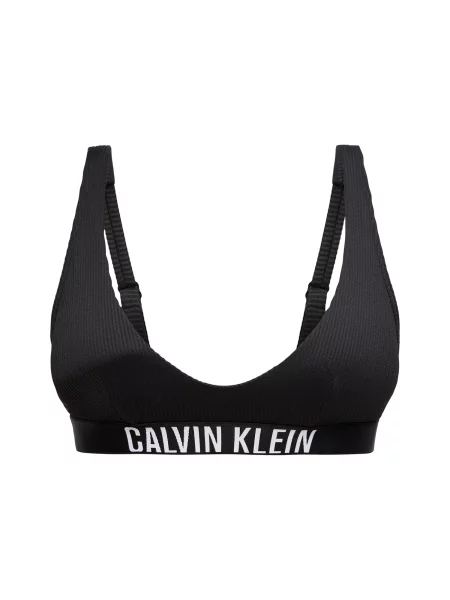 Calvin Klein Swimwear Bikini partea de sus negru