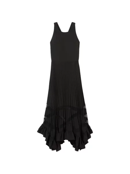 Rochie cu volane Claudie Pierlot cu volane negru