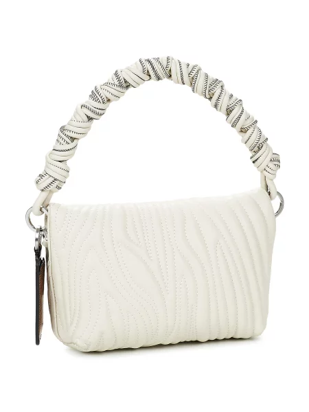 Geanta crossbody Desigual alb