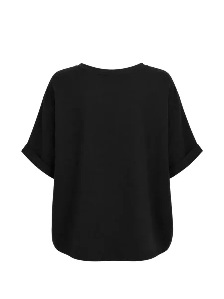Tricou Dusan de mătase negru