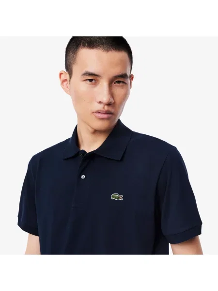 Lacoste Koszulka Polo Classic Fit Light Piqué granatowa