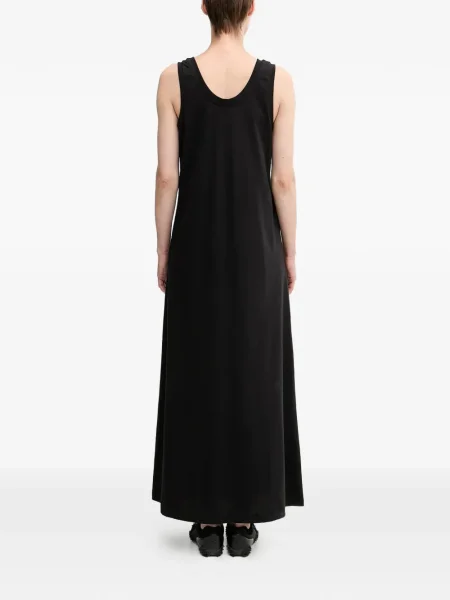 Rochie maxi Pangaia de costum negru