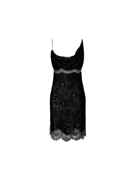 Sukienka mini Roberto Cavalli czarna