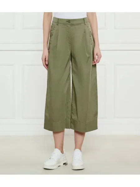 Marc Cain Nadrág WARIN | flare fit khaki