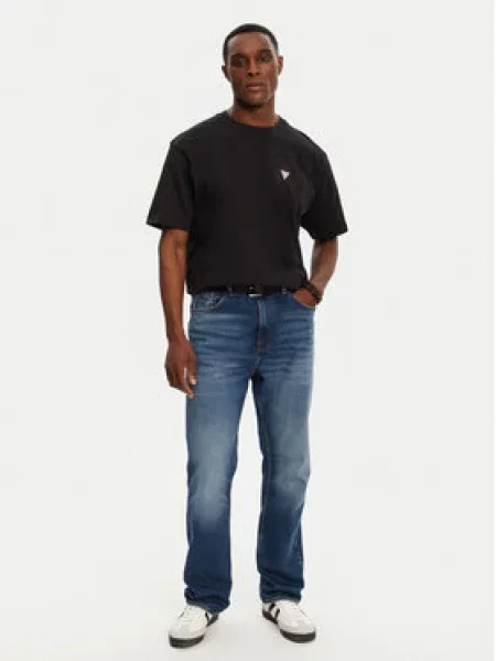 Tričko Guess Jeans černé