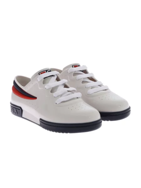 Sneakersy Melissa z logo białe