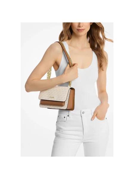 Torebka MICHAEL Michael Kors beżowa