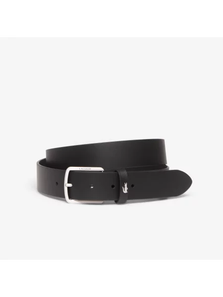 Lacoste De piele curea negru